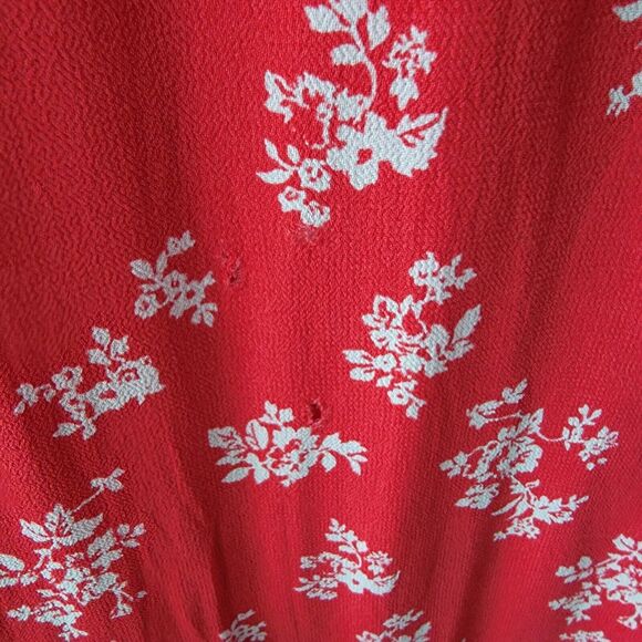 Reformation  womens Floral Midi Meredith Dress size 10 Fairy - Picture 5 of 8